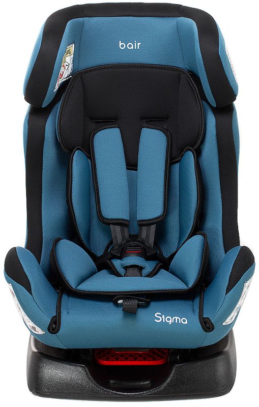 Автокрісло Bair Sigma 0+/1/2 (0-25 кг) DS2924 чорний - темно-бірюзовий