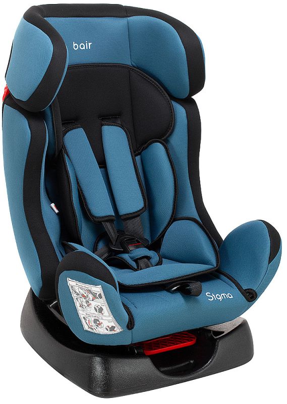 Автокрісло Bair Sigma 0+/1/2 (0-25 кг) DS2924 чорний - темно-бірюзовий