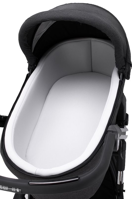 Коляска 2 в 1 Bair Electra B-touch system BE-01 black (чорний)