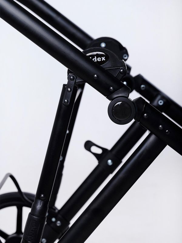 Коляска 2 в 1 Kidex M-FLY Light Grey Black