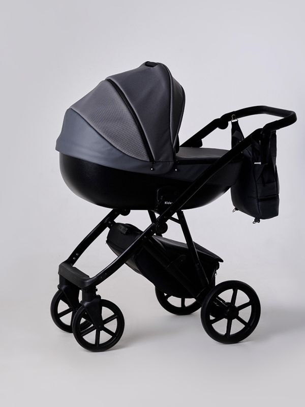Коляска 2 в 1 Kidex M-FLY Graphite