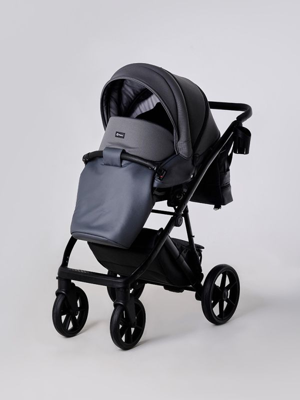 Коляска 2 в 1 Kidex M-FLY Graphite