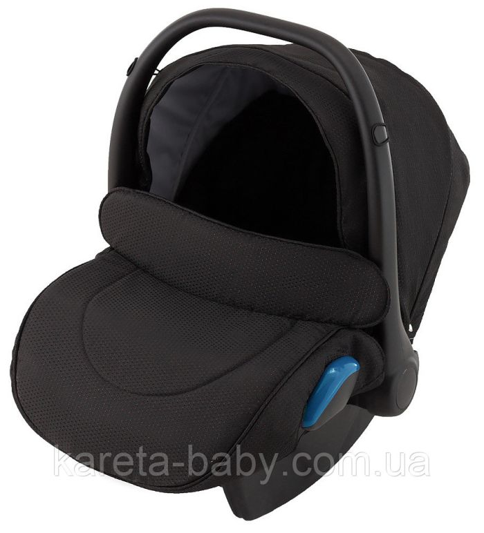 Автокресло Adamex Kite BR610 черный (малиновый люрекс)