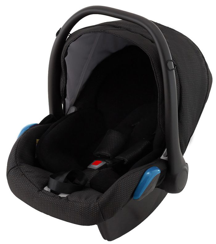 Автокресло Adamex Kite BR607 черный (цветной люрекс)