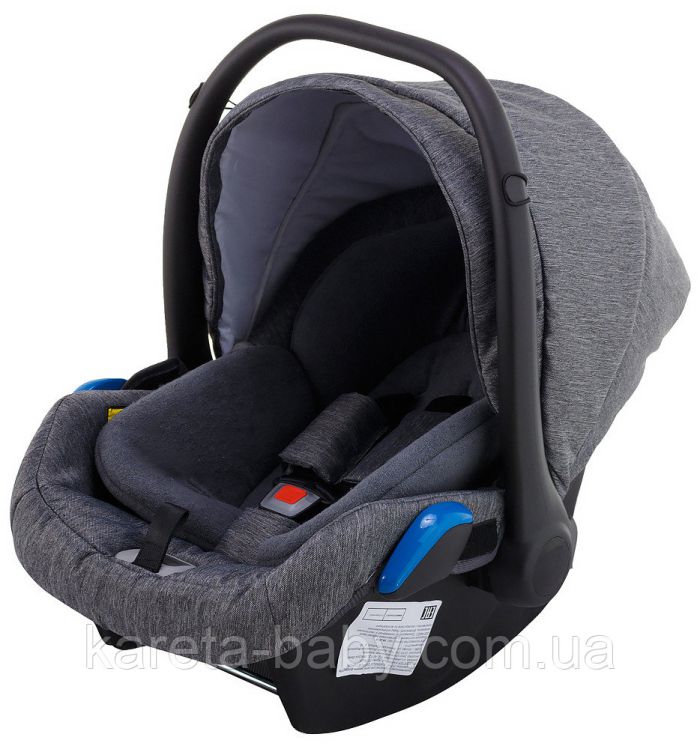 Автокресло Adamex Kite D6 графит лен