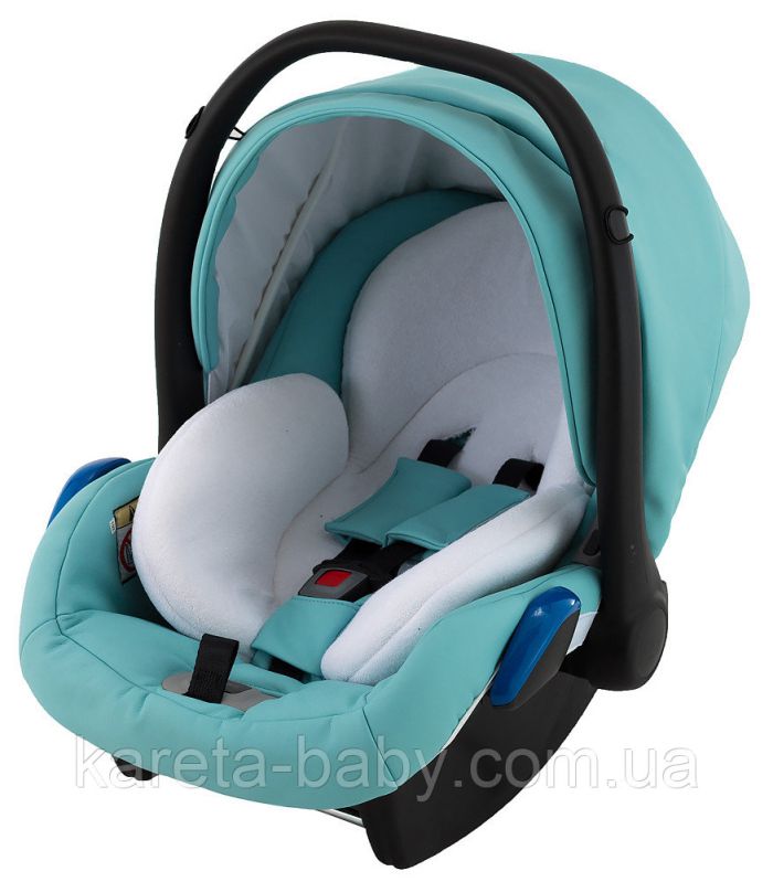 Автокрісло Adamex Kite шкіра 100% NR233 бірюзовий