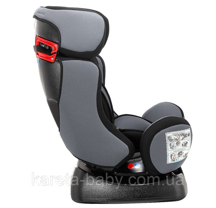 Автокресло Bair Sigma 0+/1/2 (0-25 кг) DS2423 черный - серый