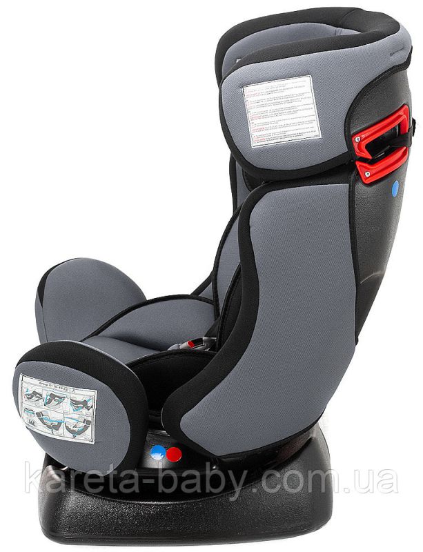 Автокресло Bair Sigma 0+/1/2 (0-25 кг) DS2423 черный - серый