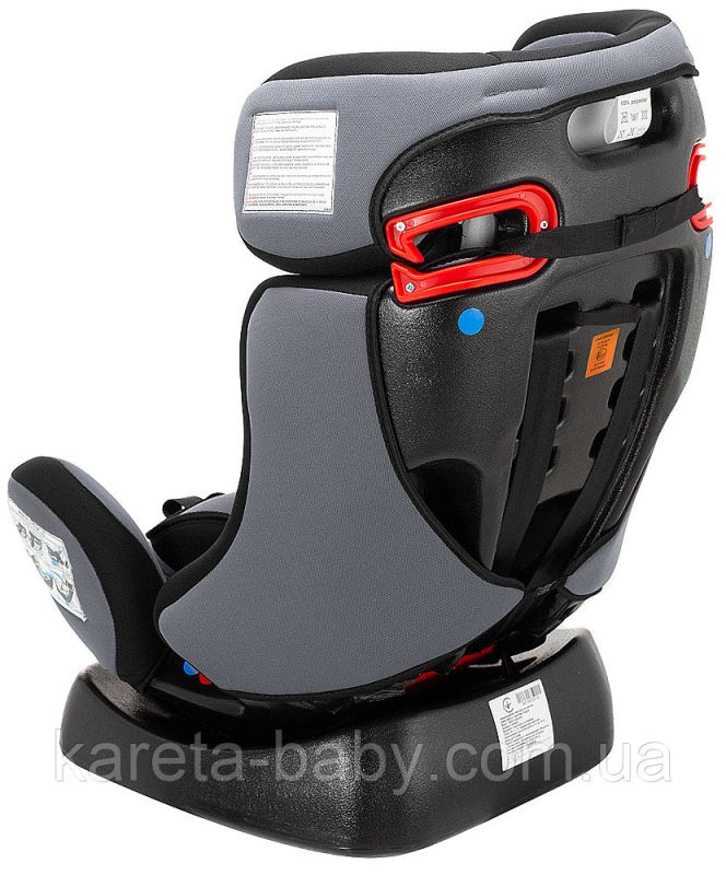 Автокресло Bair Sigma 0+/1/2 (0-25 кг) DS2423 черный - серый