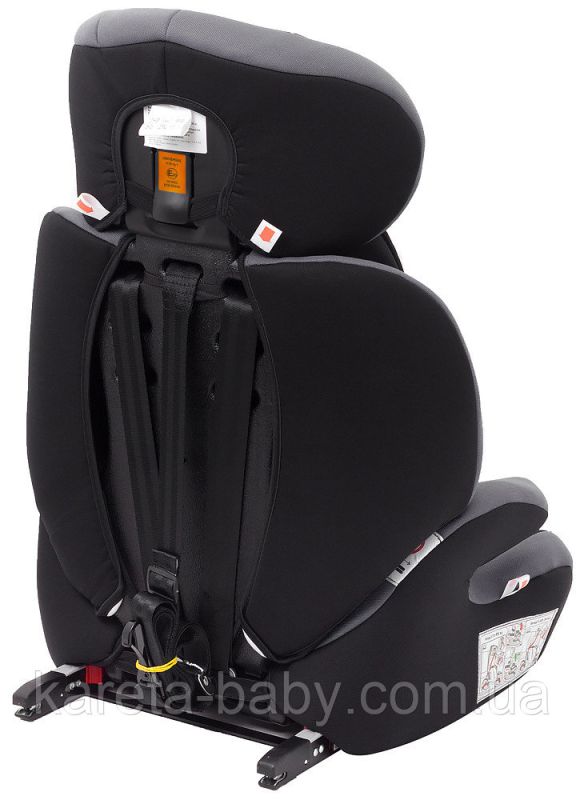 Автокрісло Bair Beta Iso-fix 1/2/3 (9-36 кг) DBI2423 чорний - сірий