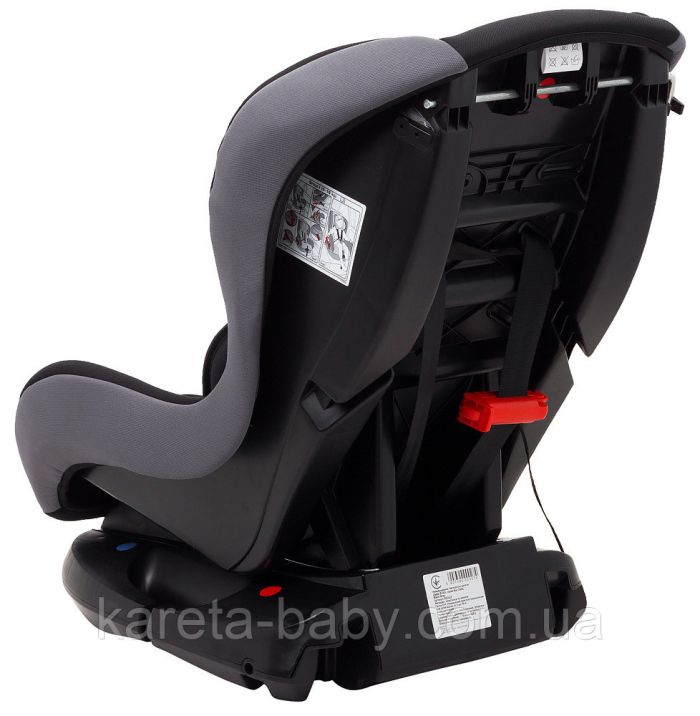 Автокресло Bair Delta 0/1 (0-18 кг) DD2423 черный - серый