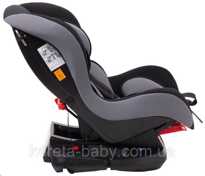 Автокресло Bair Delta 0/1 (0-18 кг) DD2423 черный - серый