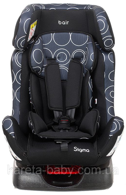 Автокрісло Bair Sigma 0+/1/2 (0-25 кг) DS1424 чорний - темно-синій (круги)