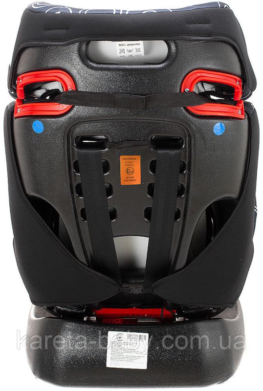 Автокрісло Bair Sigma 0+/1/2 (0-25 кг) DS1424 чорний - темно-синій (круги)