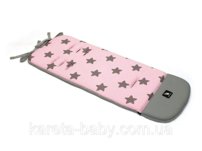 Матрац в коляску Cottonmoose Leather 590/27/49/106 pink star cotton jersey melange cotton jersey рожевий