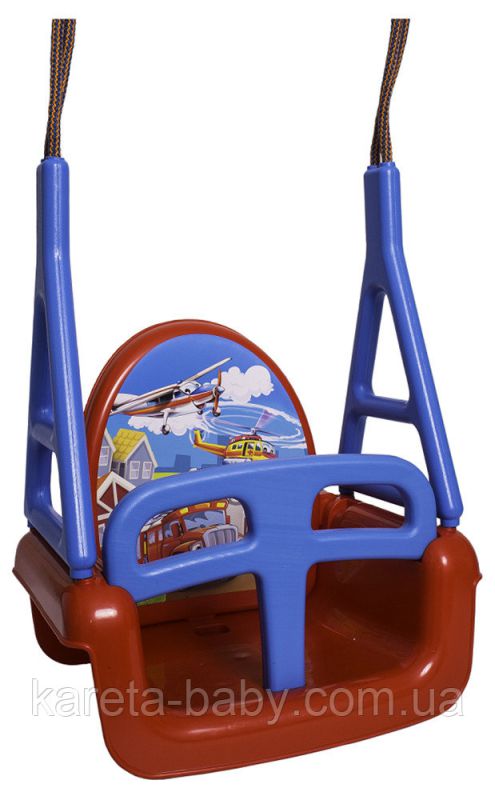 Качель модульная 3в1 Tega TG-184 121 red-blue