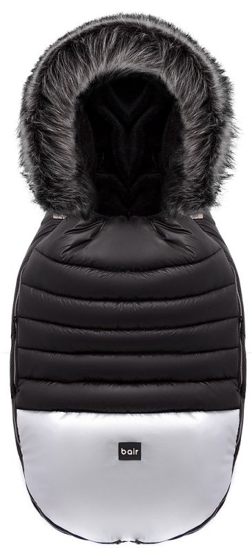 Зимовий конверт Bair Polar premium чорний - срібло