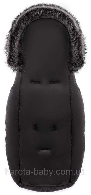 Зимовий конверт Bair Polar premium чорний - срібло