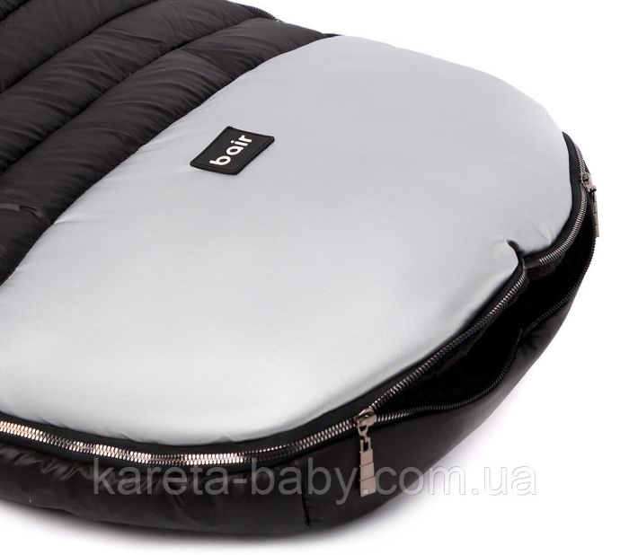 Зимовий конверт Bair Polar premium чорний - срібло