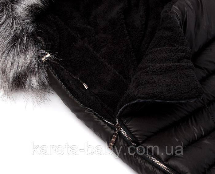Зимовий конверт Bair Polar premium чорний - срібло
