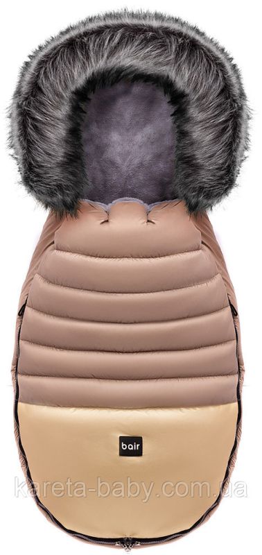 Зимний конверт Bair Polar premium  капучино - золотая кожа
