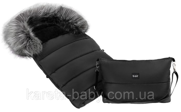 Зимний конверт Bair Arctic с удлинением  черный