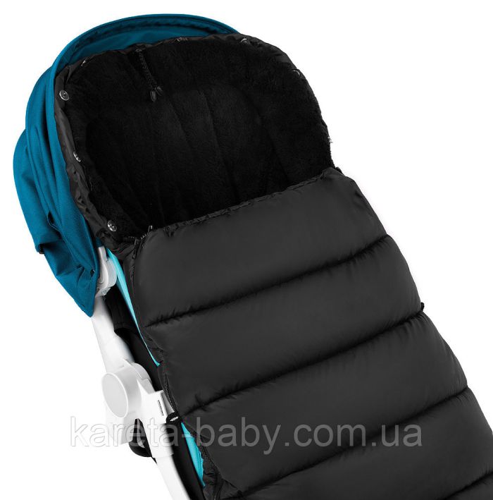 Зимний конверт Bair Arctic с удлинением  черный