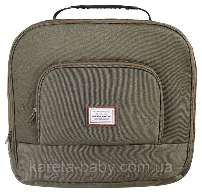 Коляска 2 в 1 Adamex Luciano jeans Q7 хаки