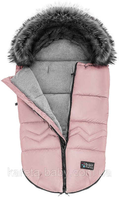Зимний конверт Bair Alaska Thermo  розовый (пудра)