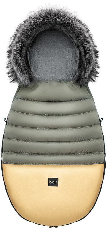 Зимовий конверт Bair Polar premium оливка - золота шкіра