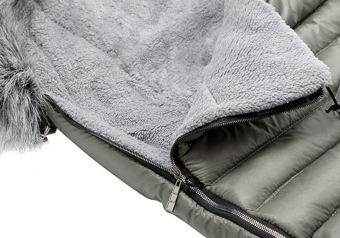 Зимовий конверт Bair Polar premium оливка - золота шкіра