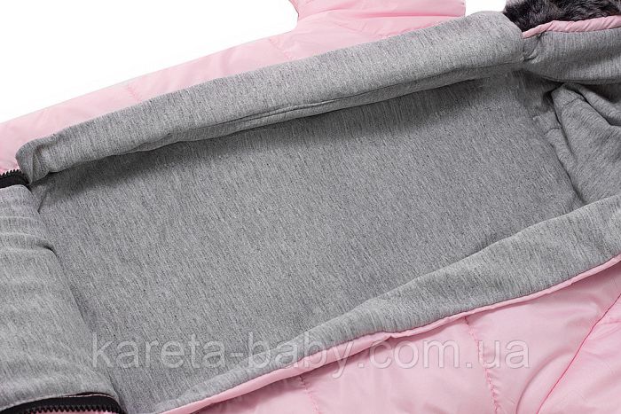 Зимний конверт Bair North premium  розовый