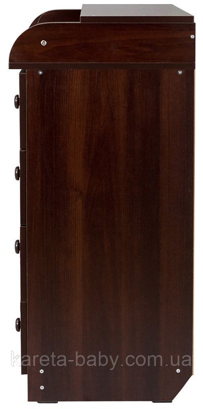 Пеленальный комод Babyroom Комод 4 тел.Big 102x80x50  орех темный