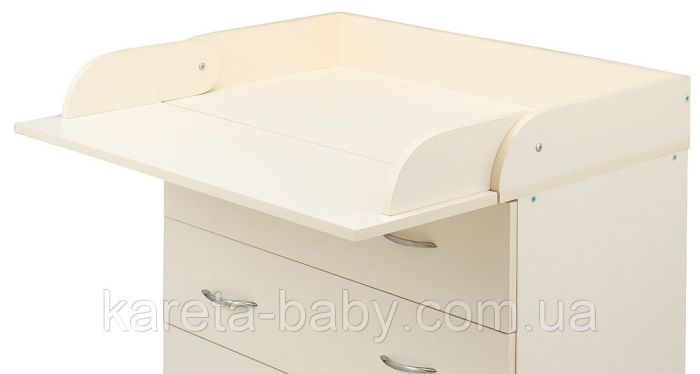 Пеленальный комод Babyroom Комод 4 тел.Big 102x80x50  ваниль
