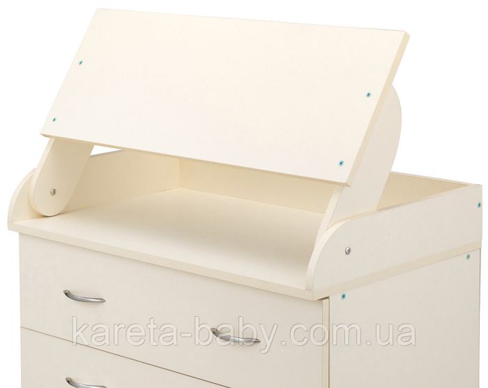 Пеленальный комод Babyroom Комод 4 тел.Big 102x80x50  ваниль