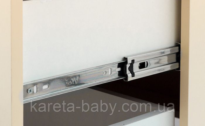 Пеленальный комод Babyroom Комод 4 тел.Big 102x80x50  ваниль