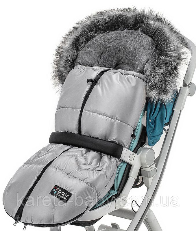 Зимний конверт Bair Alaska Thermo  серый