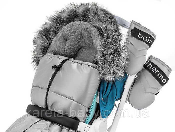 Зимний конверт Bair Alaska Thermo  серый