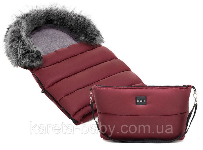 Зимний конверт Bair Arctic с удлинением  бордо