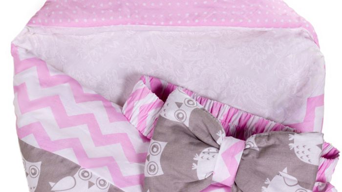 Конверт-одеяло Babyroom Dream DM-010  розовый совы