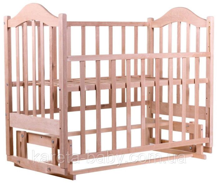 Кровать Babyroom Дина D200 маятник  без лака