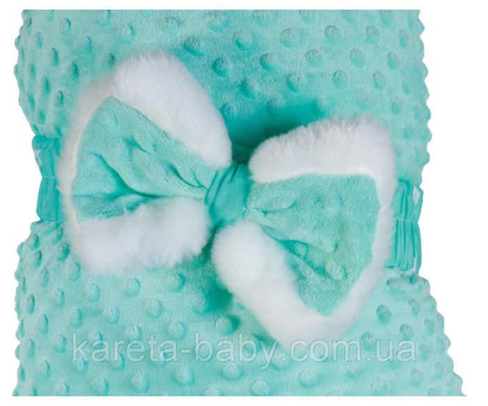 Конверт-плед Babyroom Dream DM-022 плюш мутон бірюзовий