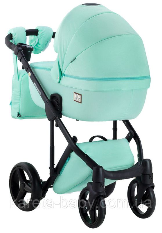 Коляска 2 в 1 Adamex Lucianо C221 мятный