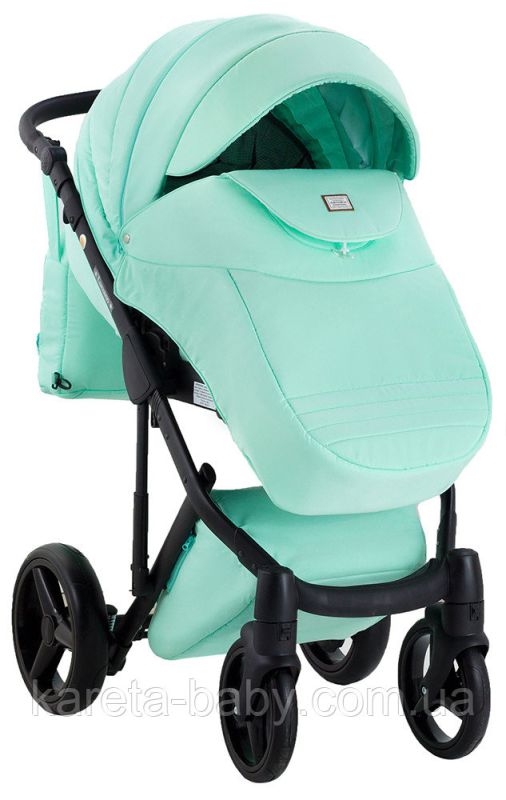 Коляска 2 в 1 Adamex Lucianо C221 мятный