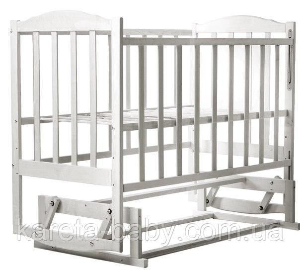 Кровать Babyroom Зайчонок Z202 маятник  слоновая кость