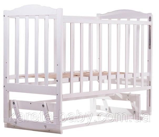 Ліжко Babyroom Зайченя Z201 маятник біле