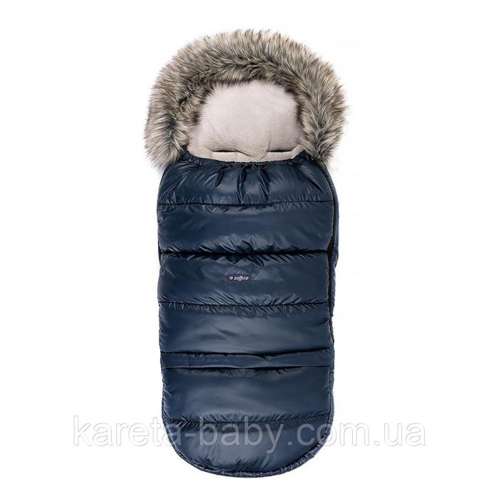 Зимний конверт Womar (Zaffiro) GROW UP  navy blue (темно-синий)