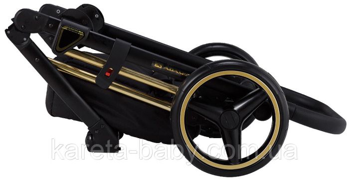 Коляска 2 в 1 Adamex Mimi Polar (Gold) Y811 сиреневый - сиреневый кожа (выдавленная точка)