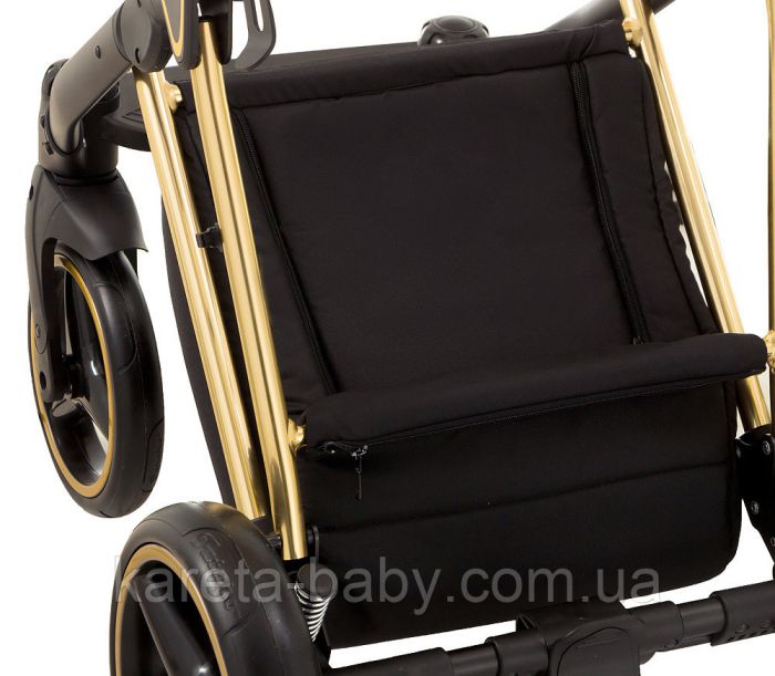 Коляска 2 в 1 Adamex Mimi Polar (Gold) Y847 капучіно - капучіно шкіра (видавлена точка)