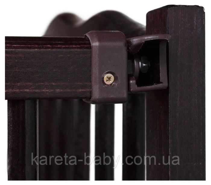 Ліжко Babyroom Веселка маятник, ящик, відкидний бік DVMYO-3 бук венге